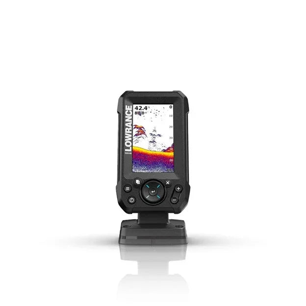 Lowrance Eagle-4x: 4 inch IPS Portrait Depth Sounder Fish Finder: Bullet Transducer