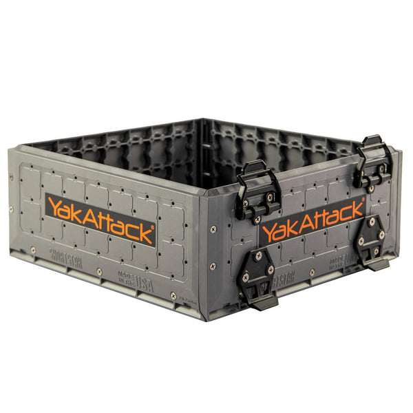 YakAttack 13x13 ShortStak Upgrade Kit for BlackPak Pro - Battleship Grey