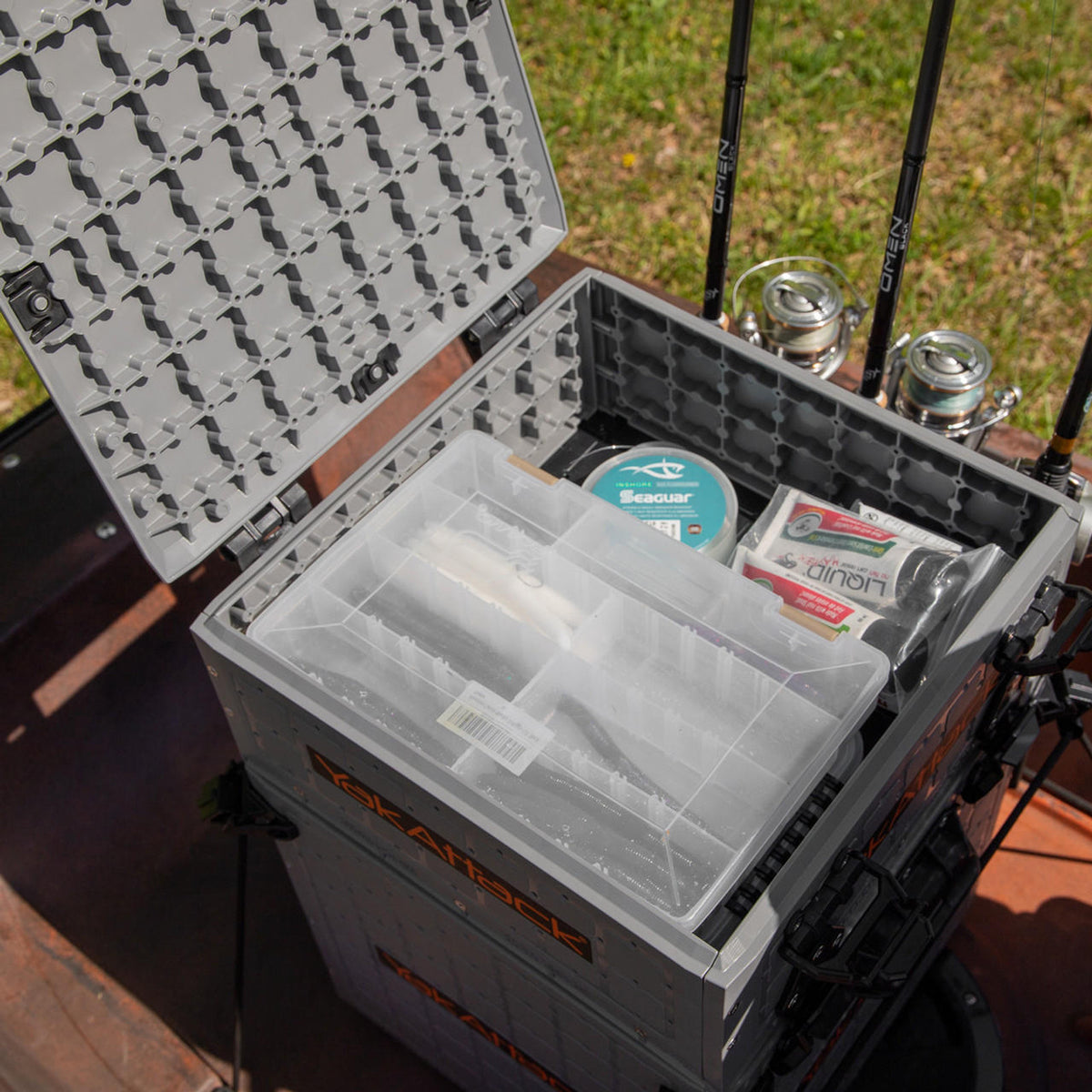 YakAttack 13x13 ShortStak Upgrade Kit for BlackPak Pro - Battleship Grey