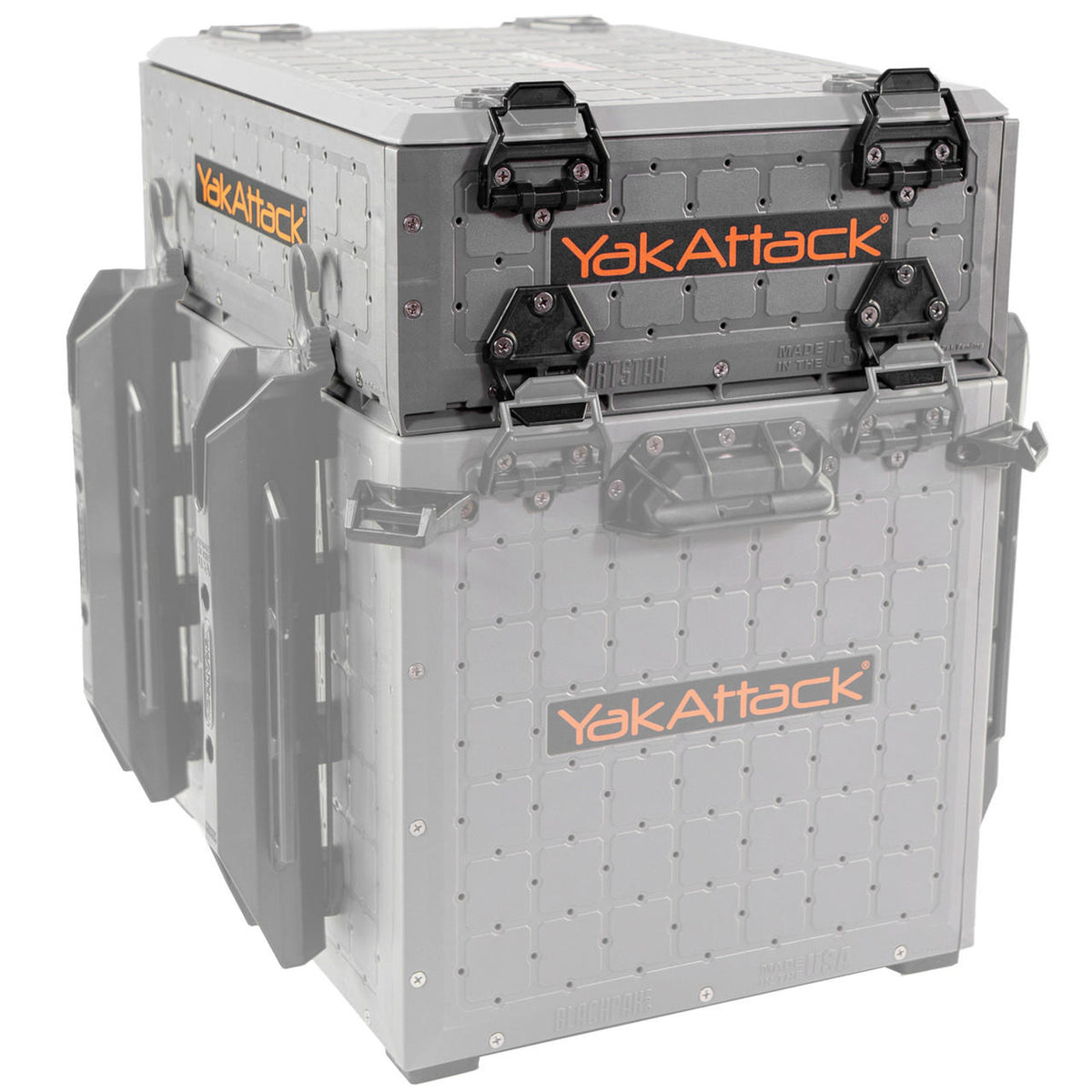 YakAttack 13x16 ShortStak Upgrade Kit for BlackPak Pro - Battleship Grey