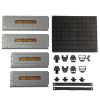 YakAttack 13x16 ShortStak Upgrade Kit for BlackPak Pro - Battleship Grey
