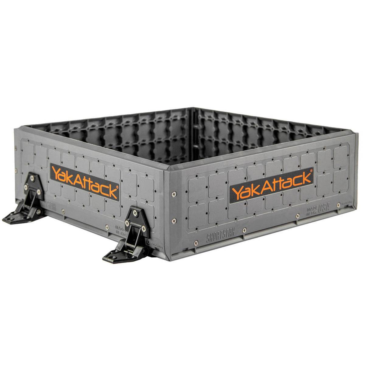 YakAttack 16x16 ShortStak Kit for BlackPak Pro - Battleship Grey