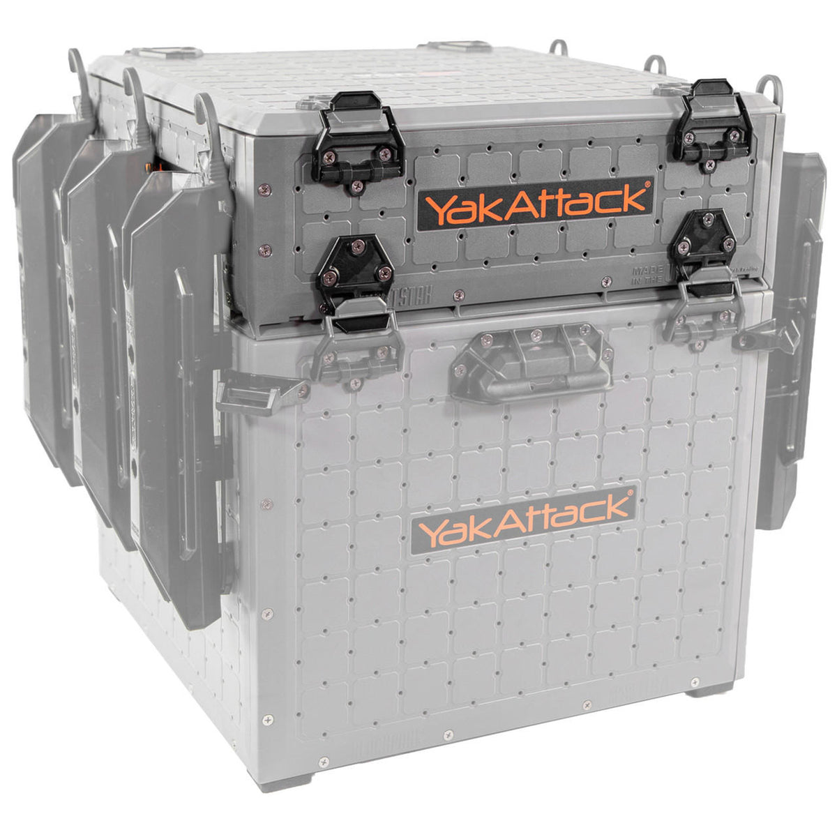 YakAttack 16x16 ShortStak Kit for BlackPak Pro - Battleship Grey