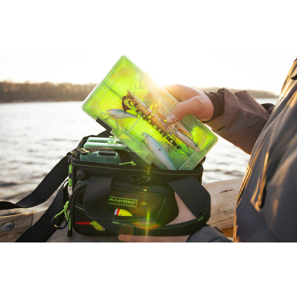 Horizontal 3500 Drift Series Tackle Bag - Green