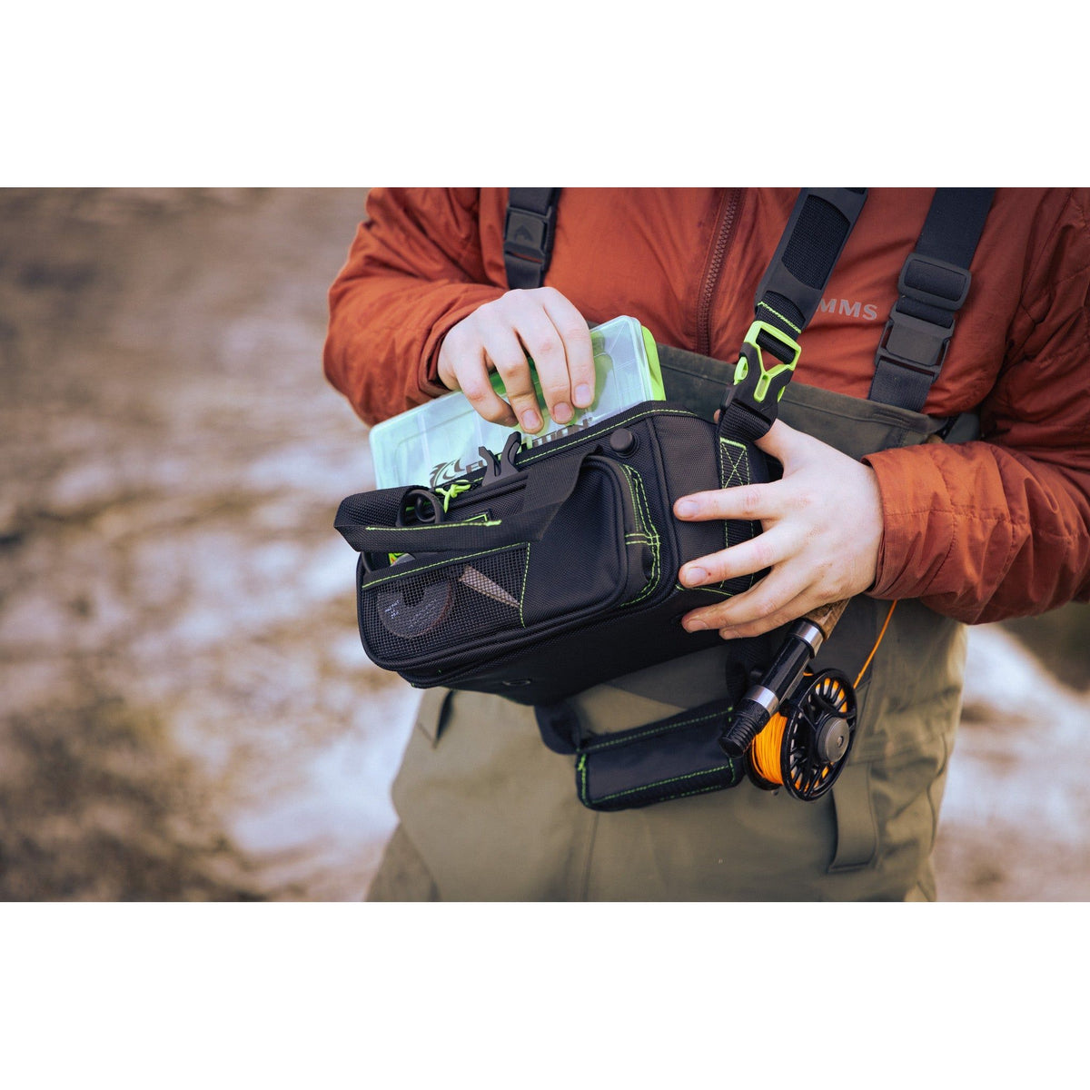 Horizontal 3500 Drift Series Tackle Bag - Green