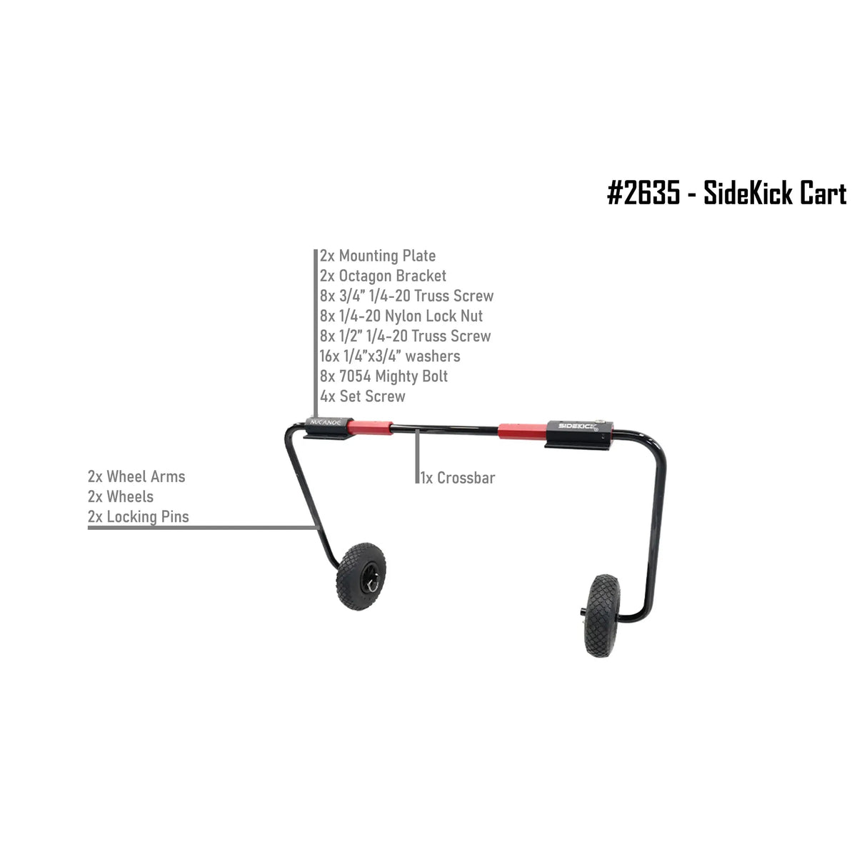Nucanoe SideKick Cart