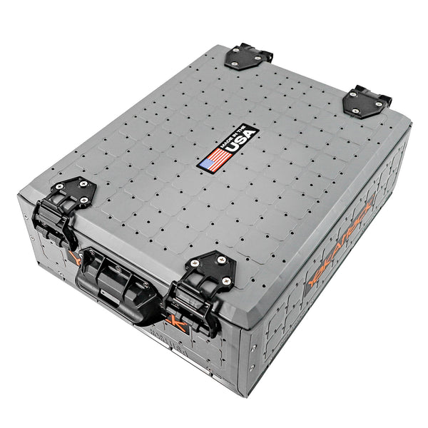 YakAttack ShortStak SOLO Storage Box 13" x 16", Battleship Grey