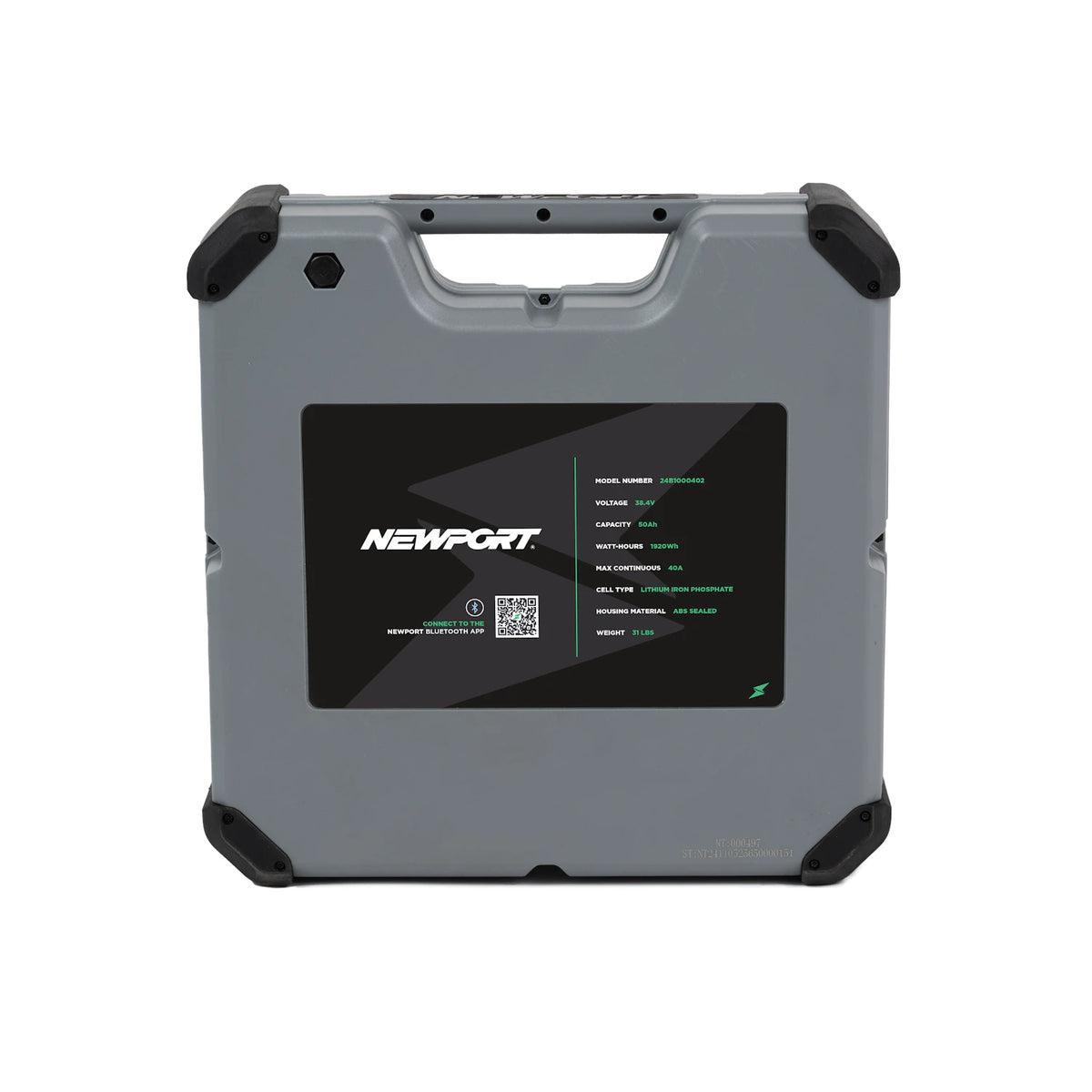Newport 36V 50AH LoPro Lithium Lifepo4 Battery