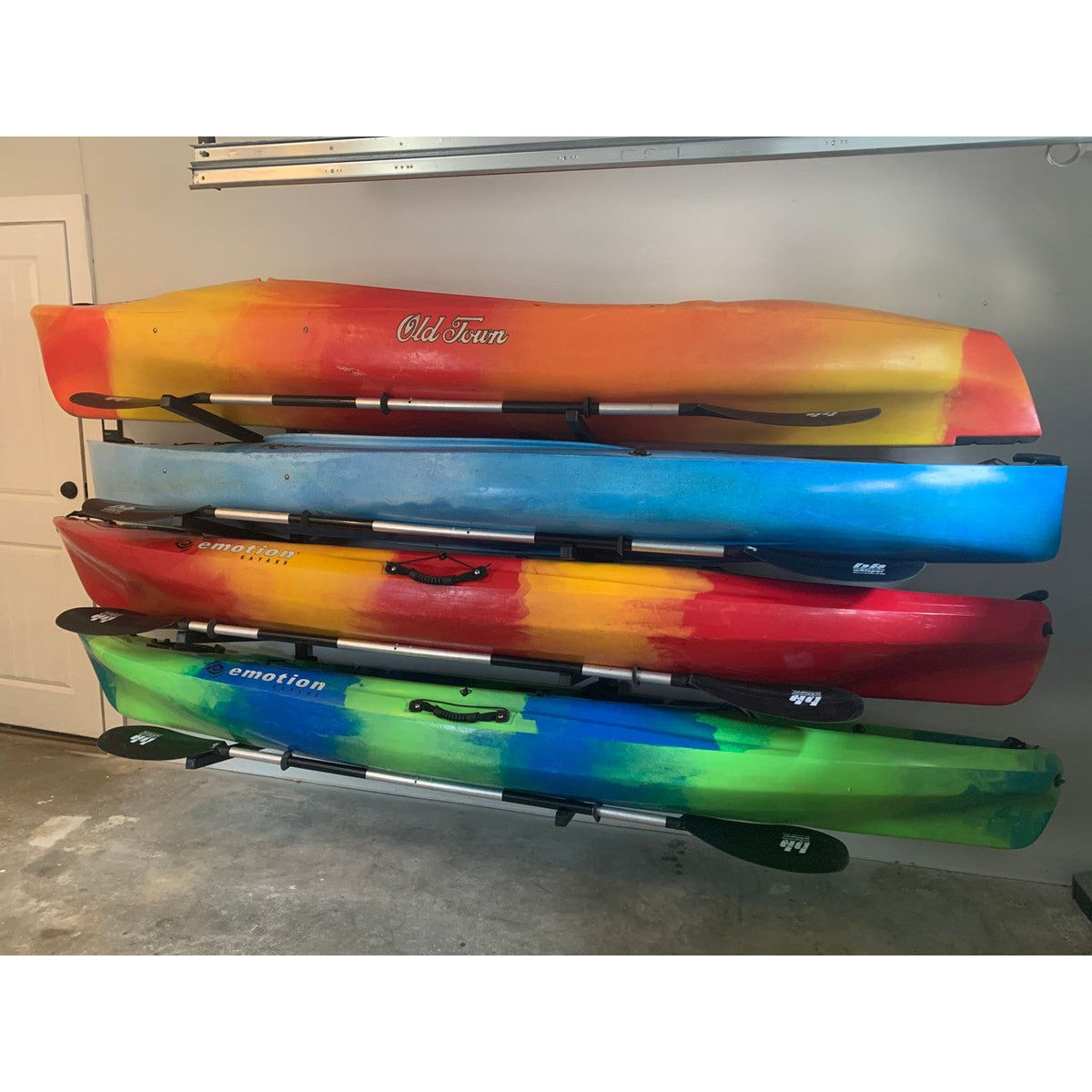 Indoor Wall Rack | 46 Inch Adjustable Height | Kayak & SUP