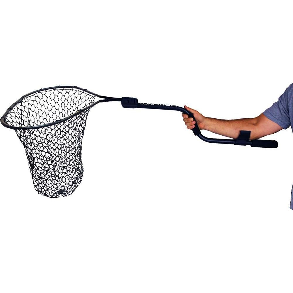 YakAttack Leverage Landing Net®, 20'' x 21'' Hoop w/ Foam Extension