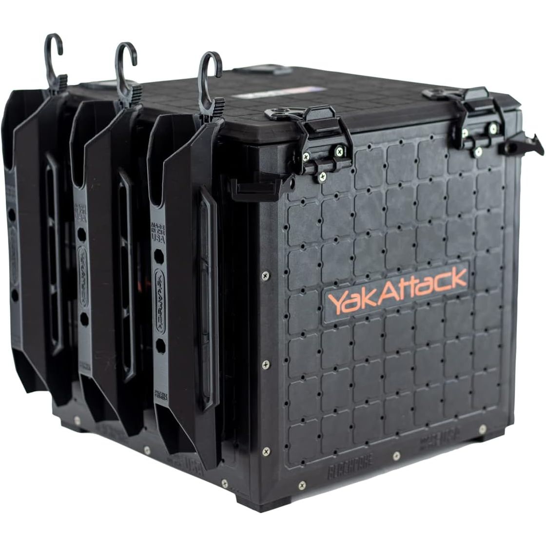 YakAttack BlackPak Pro Kayak Fishing Crate, Black