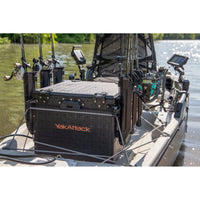 YakAttack BlackPak Pro Kayak Fishing Crate, Black