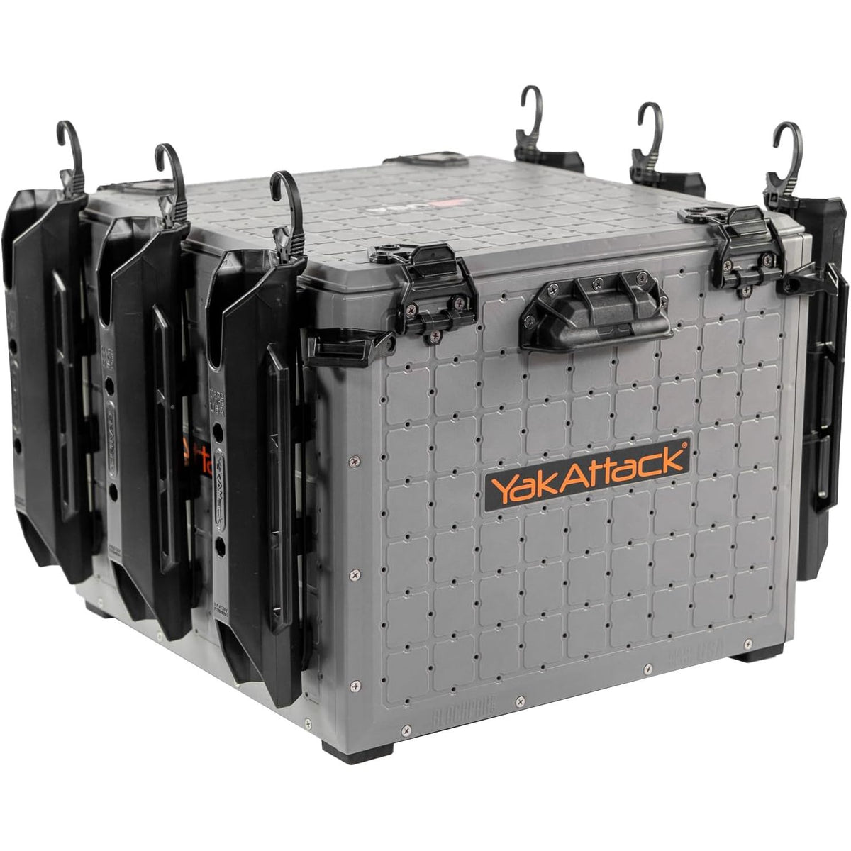 YakAttack BlackPak Pro Kayak Fishing Crate, Black