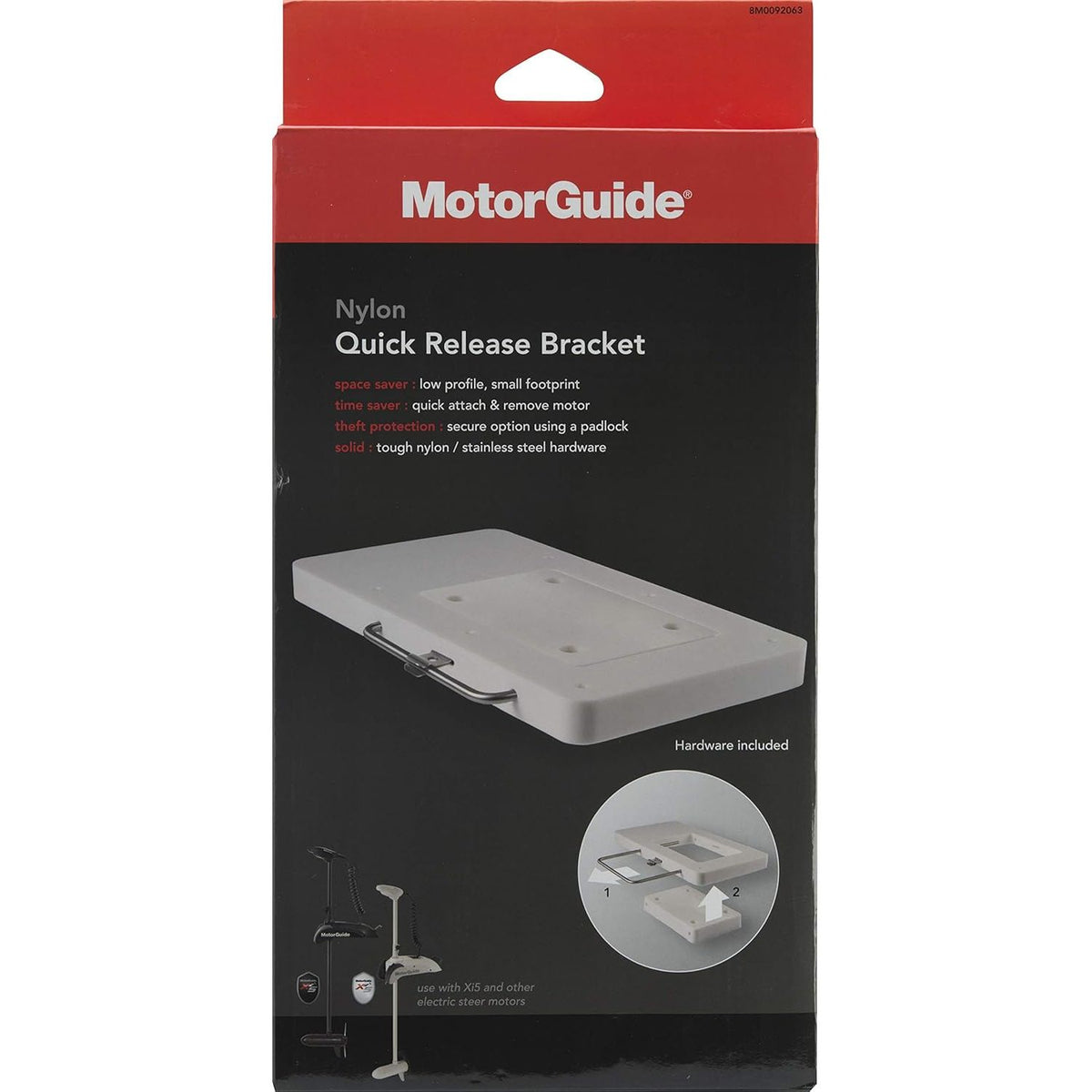 Motorguide Xi3 Quick Release Mounting Bracket