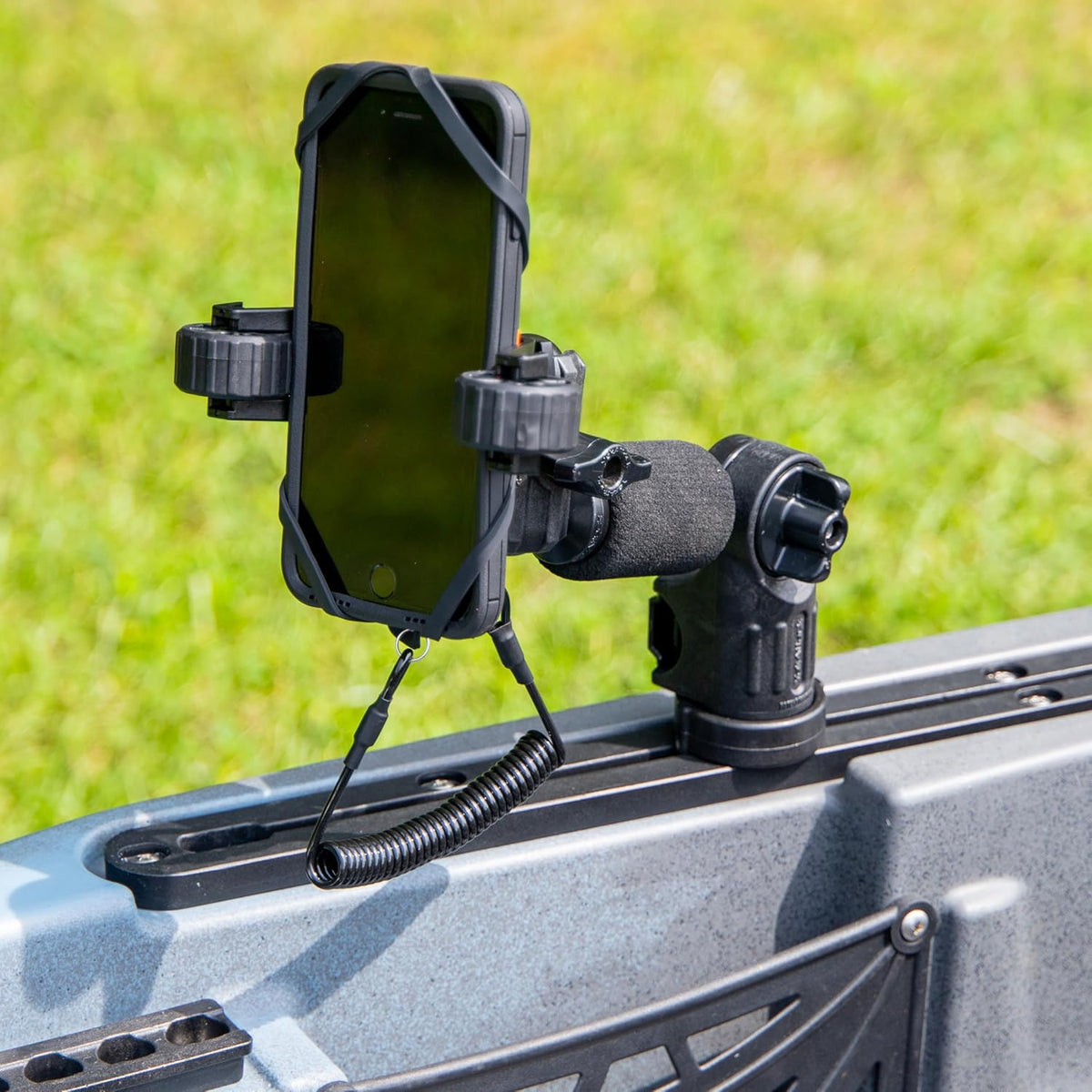 YakAttack Rotogrip Phone Holder Pro, Track Mounted