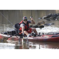 YakAttack Leverage Landing Net, 12x20 Hoop W/ Foam Extension