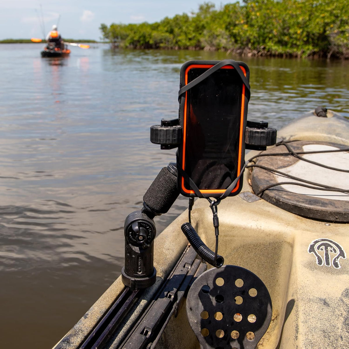 YakAttack Rotogrip Phone Holder Pro, Track Mounted