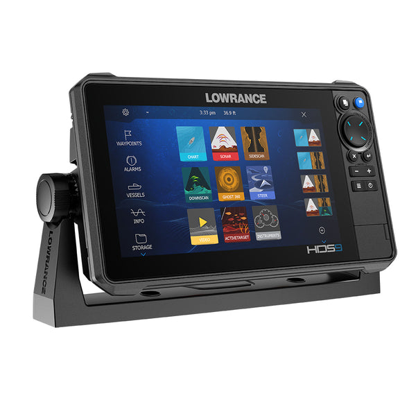 Lowrance HDS PRO 9 w/ Preloaded C-MAP DISCOVER OnBoard & Active Imaging HD Transducer