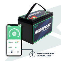 Newport Vessels 36V 40Ah Extended Range Lithium LiFePO4 Battery