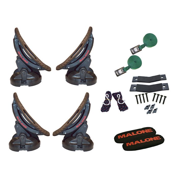 Malone SaddleUp Pro™ Kayak Carrier with Tie-Downs - Rear Loading