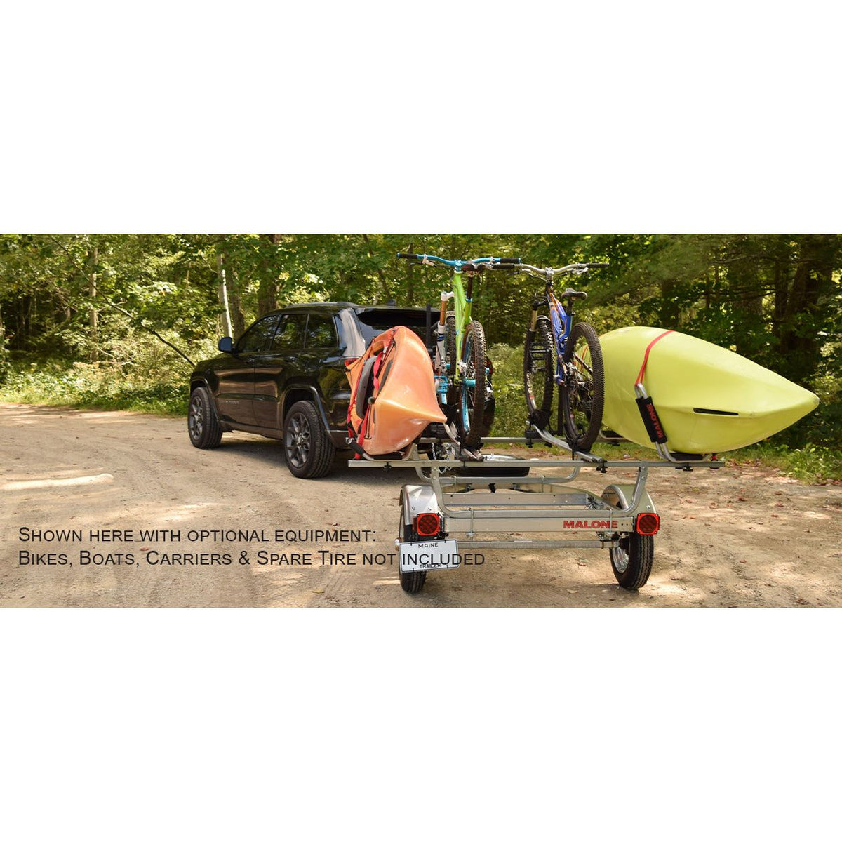Malone MicroSport™ Base Trailer with 78" Load Bars