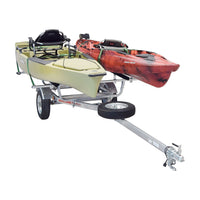 Malone MicroSport™ 2 Kayak Trailer W/ Bunks & Spare Tire