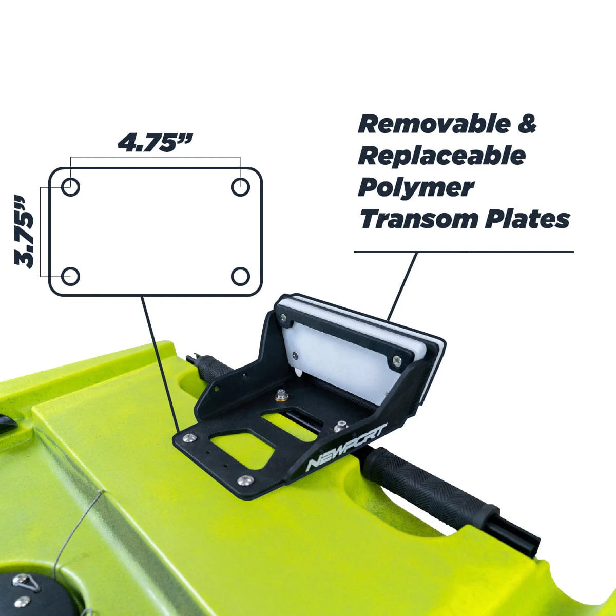 Newport Vessels Transom Motor Mount