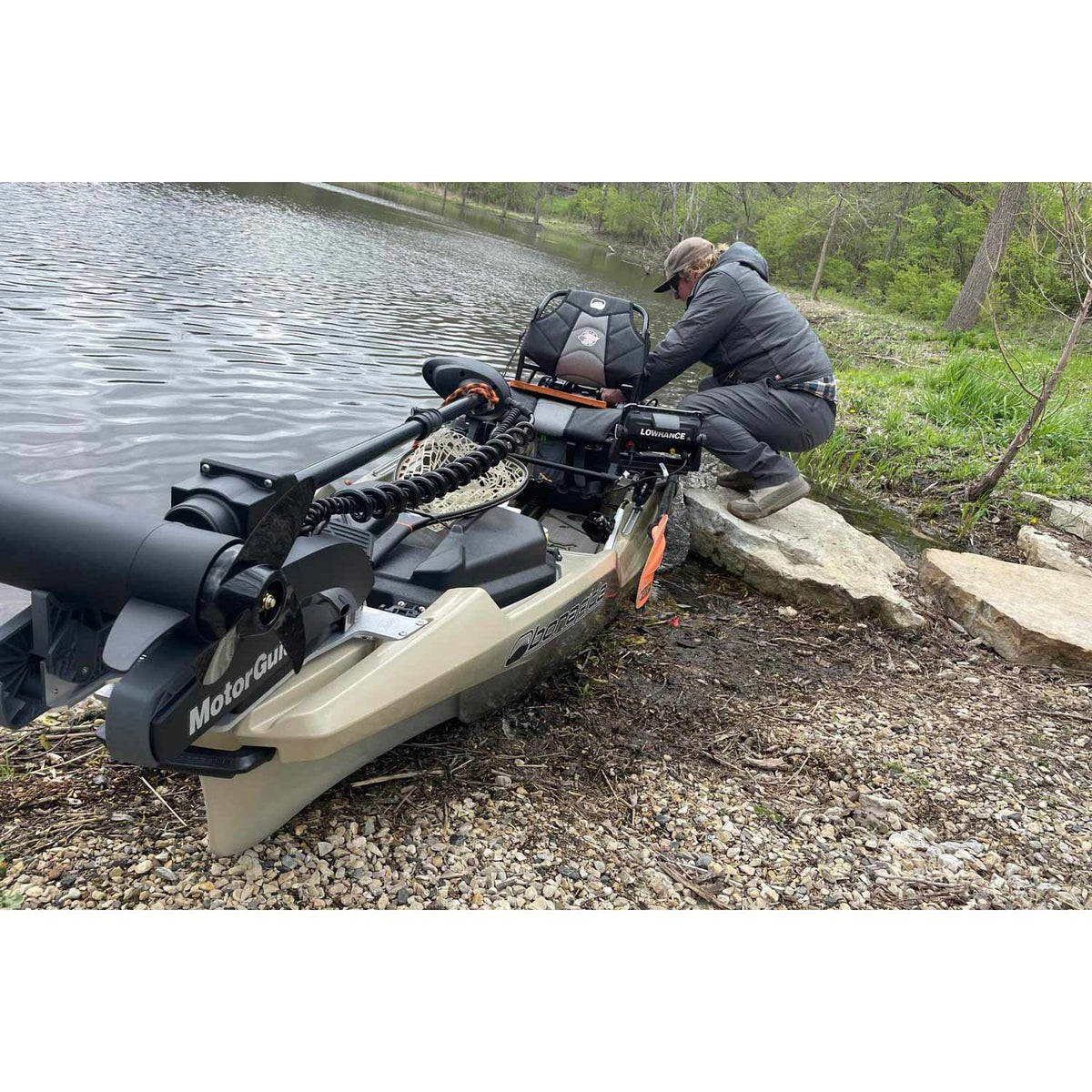 Ketch PWR 129 Kayak Bow Trolling Motor Mount