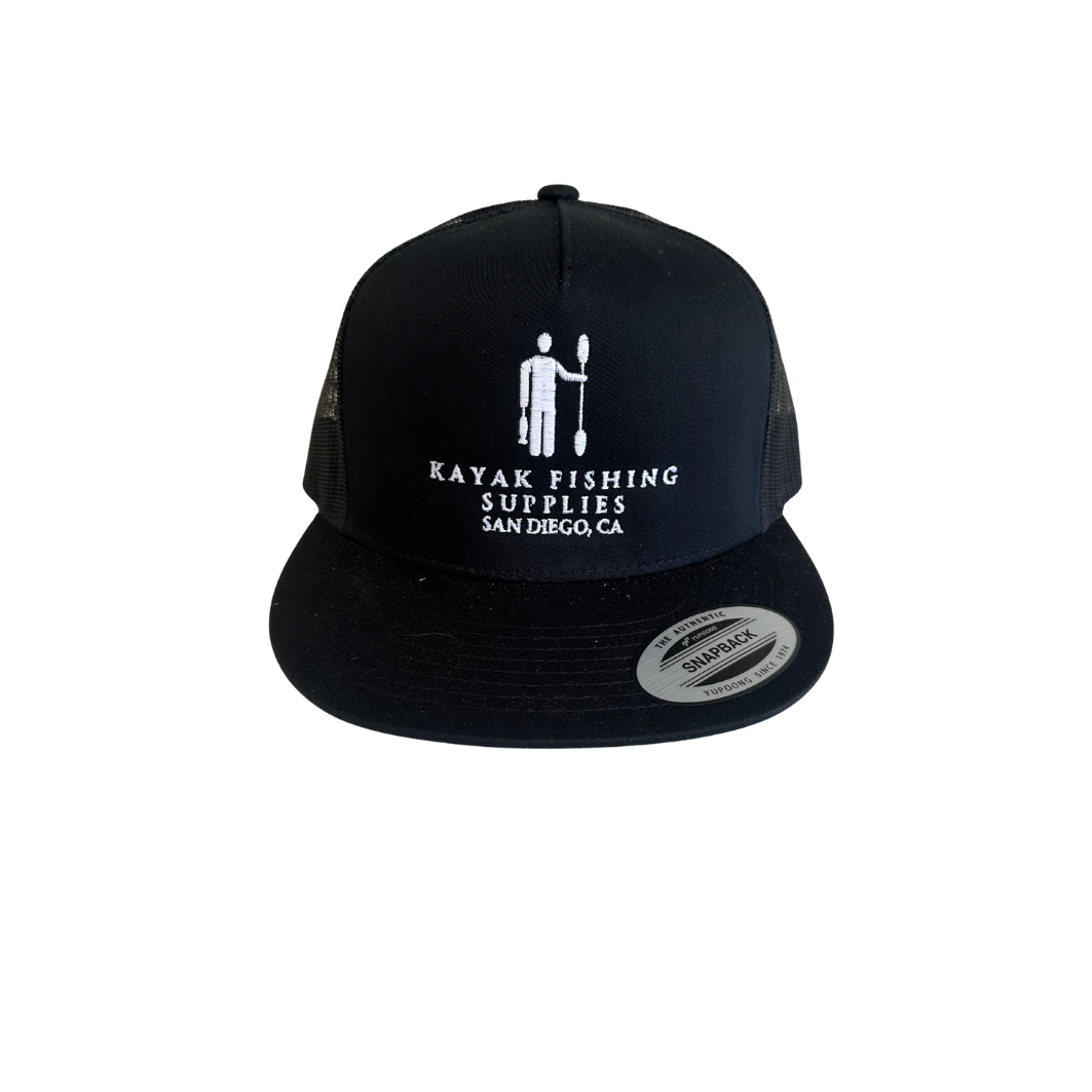 Kayak Fishing Supplies Logo Hats