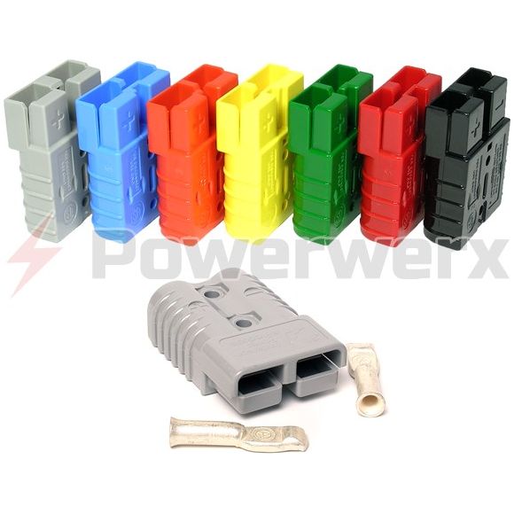 Anderson Power Products SB50 SB Series 8 Gauge Connector Kit - Black