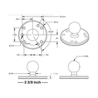 Universal Kayak Adapter (K-1 & J-2 Motors)