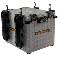 BlackPak Pro Kayak Fishing Crate - 13" x 16" - Battleship Grey