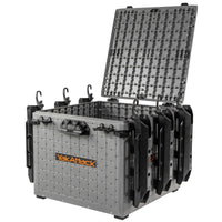 BlackPak Pro Kayak Fishing Crate - 16" x 16" - Battleship Grey