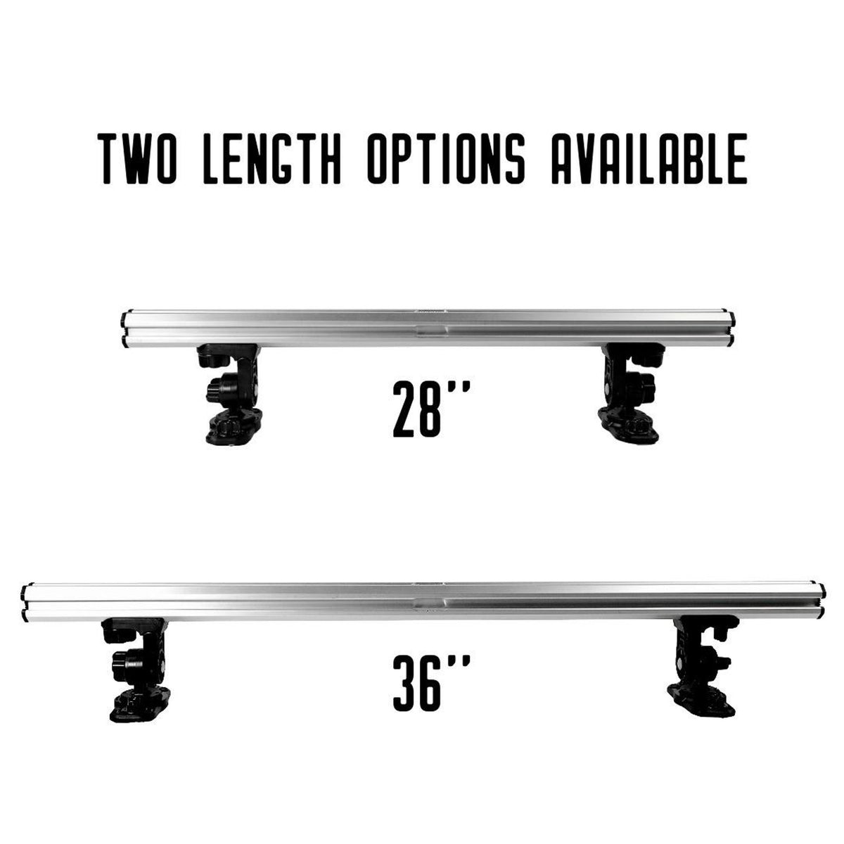 YakAttack Command Center CrossBar w/ Zero Play LockNLoad™ Track Base