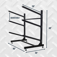 G-Watersport 3 Levels With Wheels | Single-Sided | Black