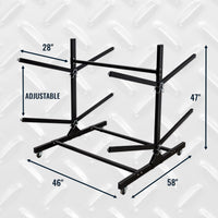 G-Watersport 4 Levels With Wheels | Double-Sided | Black