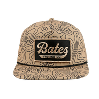 Bates Fishing Topo Hat - Tan