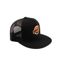 YakAttack Hooked Logo Trucker Hat - Black