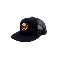 YakAttack Hooked Logo Trucker Hat - Black