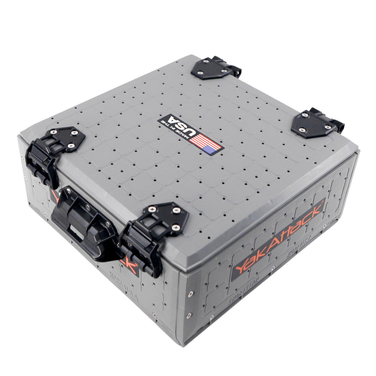 YakAttack ShortStak SOLO Storage Box 13" x 13", Battleship Grey