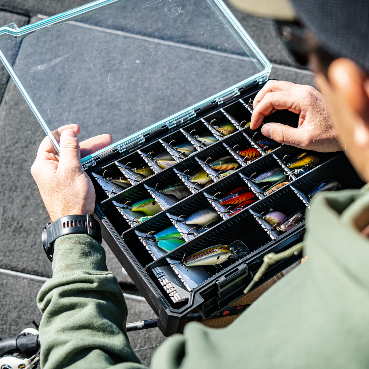 Evolution Outdoor BallistiX HANGR 3.7D Tackle Tray