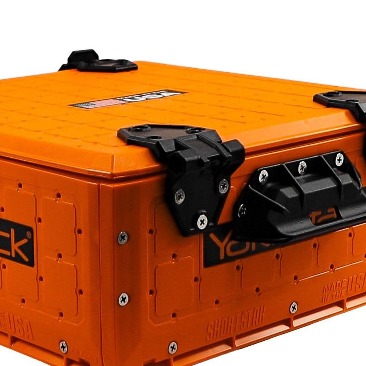 YakAttack ShortStak SOLO Storage Box 13" x 13", Orange