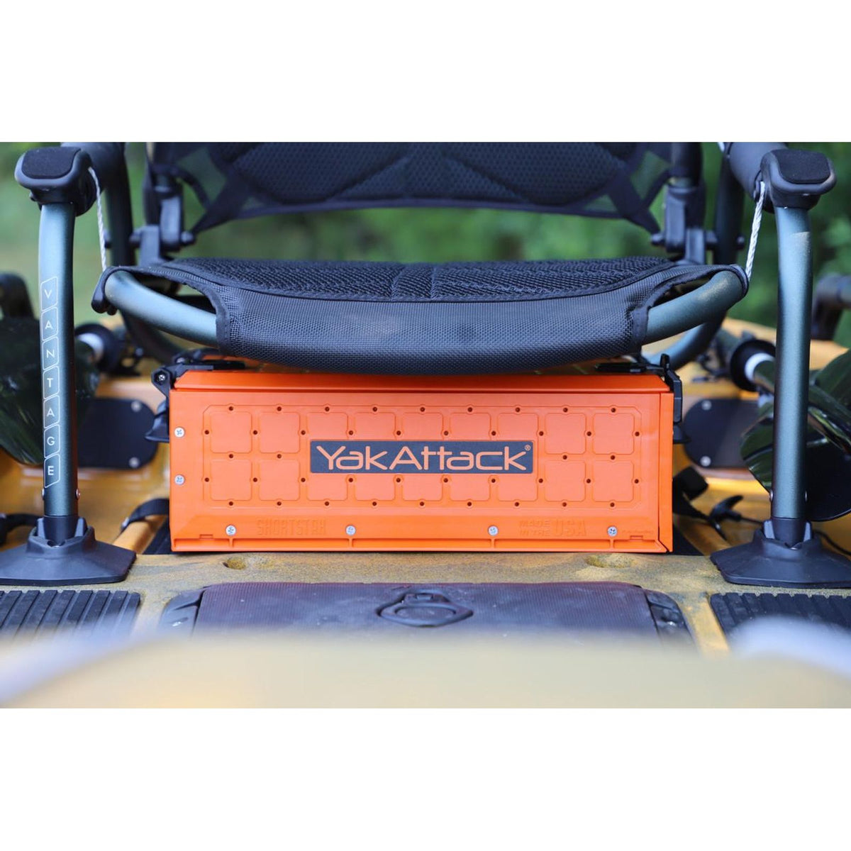 YakAttack ShortStak SOLO Storage Box 16" x 16", Orange