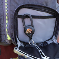 YakAttack Single Attachment Clip-on Retractor, 24” Stainless Steel Wire