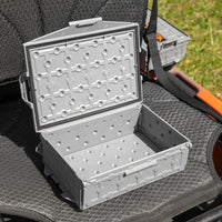 YakAttack TracPak Stackable Storage Box - Battleship Grey