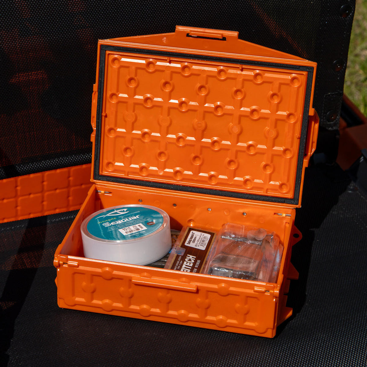 YakAttack TracPak Stackable Storage Box - Orange