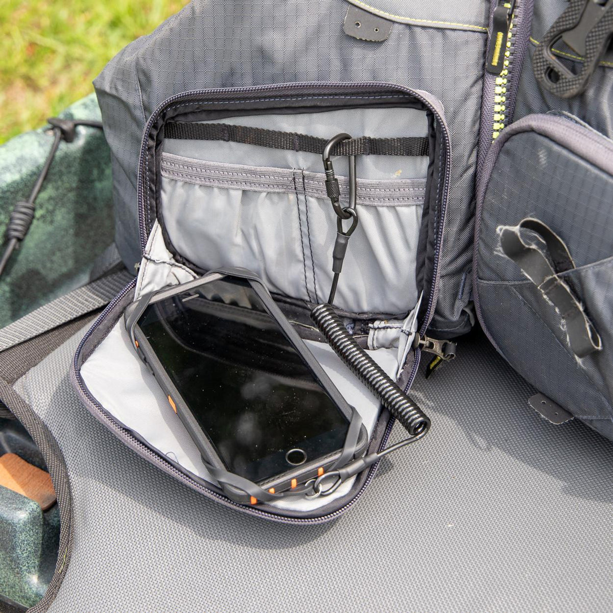 YakAttack Universal Smartphone Harness with Tether, Black