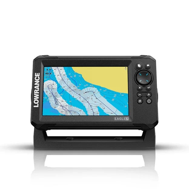 Lowrance Eagle 7 with SplitShot™ HD Transducer and C-MAP DISCOVER™ OnBoard