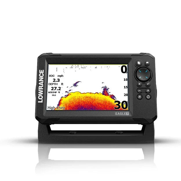 Lowrance Eagle 7 with TripleShot™ HD Transducer and C-MAP DISCOVER™ OnBoard