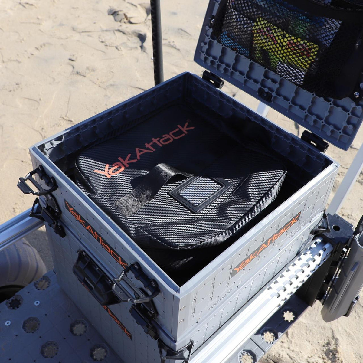 YakAttack 12” x 12” HD Bait Binder, Black Carbon